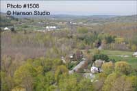 Bennington, VT - View from the Monument to the West - New York